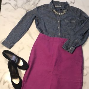 Old Navy Chambray Button Up